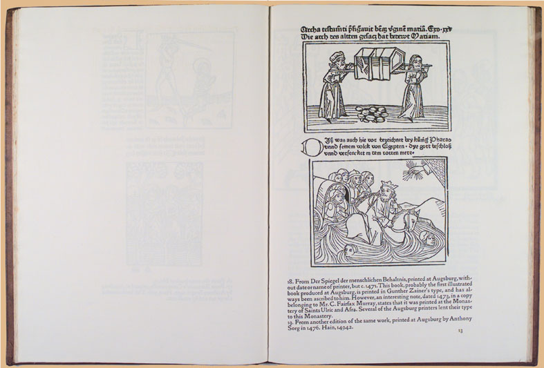 『十五世紀ドイツ木版画集』詳細画像