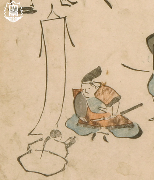 人物略画式（二十一丁表部分）写真